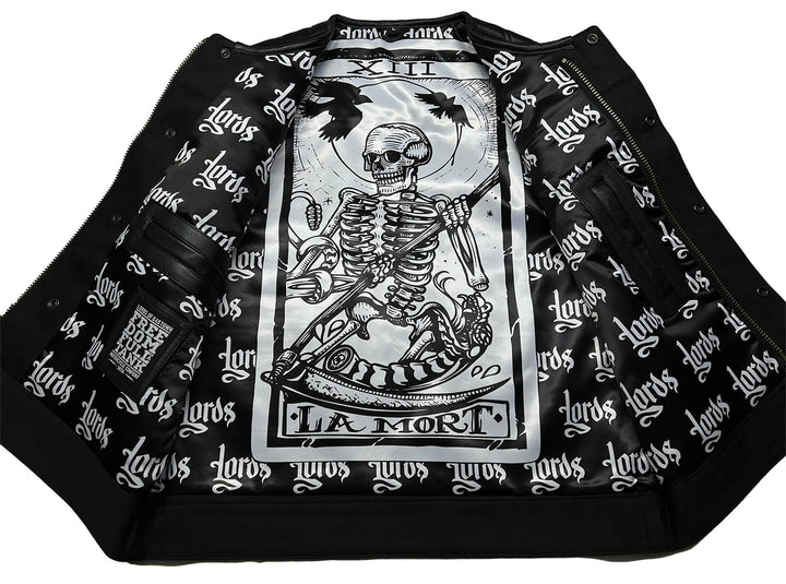 Gilet moto Lords x Cleaver Culture – Noir