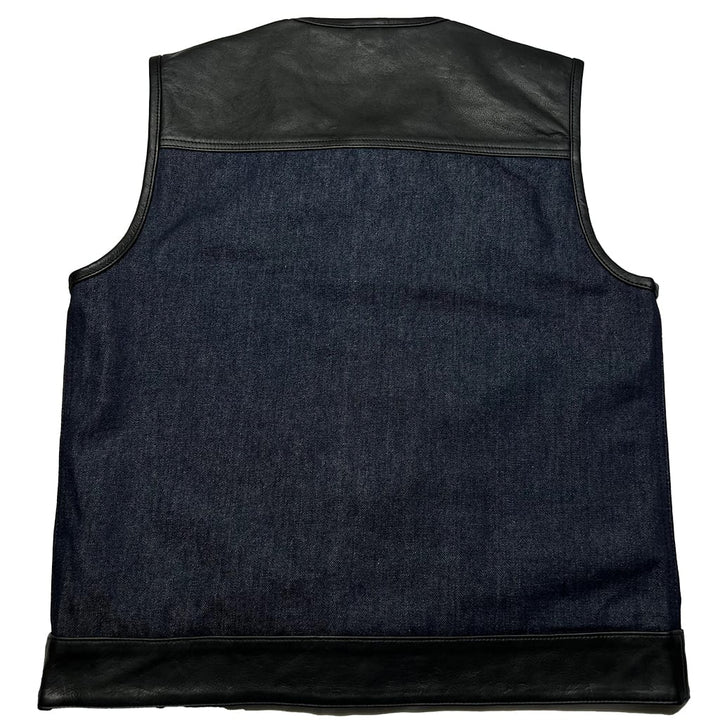 Gilet moto Lords x Cleaver Culture - Bleu/Noir