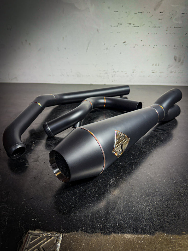 SP Concepts - 2018-Present M8 Softail - Big Bore 4.5 Exhaust