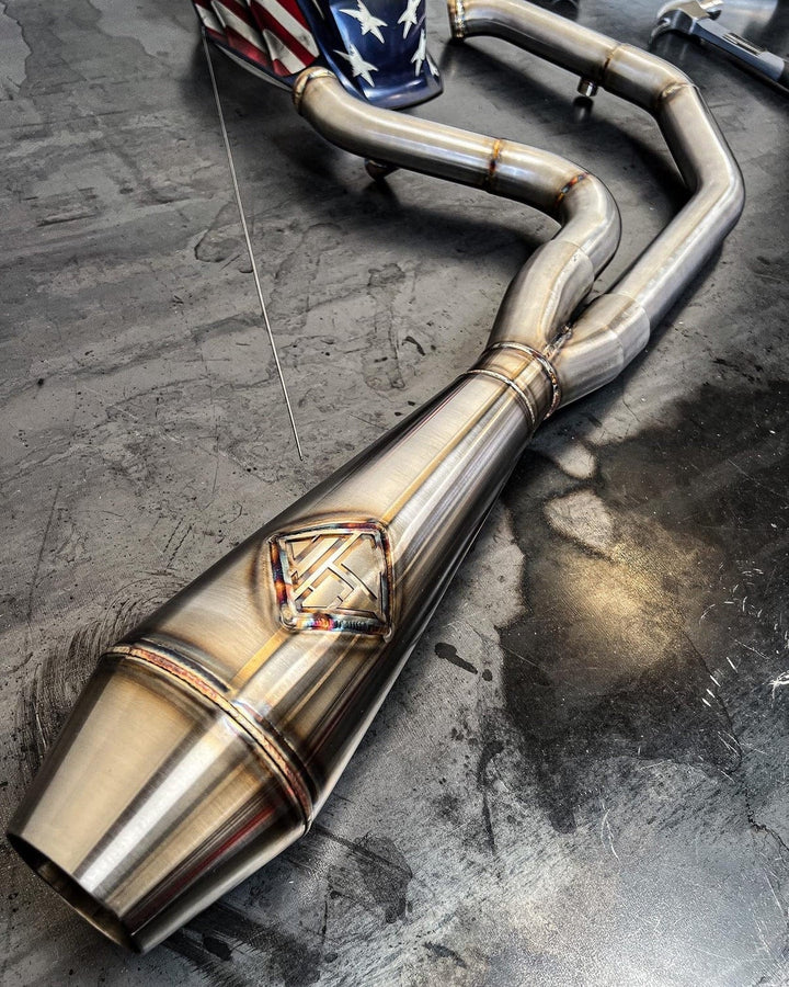 SP Concepts - 2018-Present M8 Softail - Big Bore 4.5 Exhaust