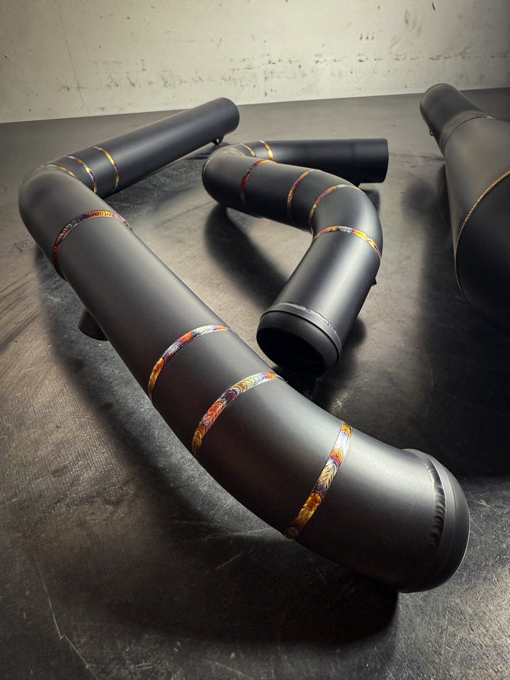 SP Concepts - 2018-Present M8 Softail - Big Bore 4.5 Works Edition Exhaust