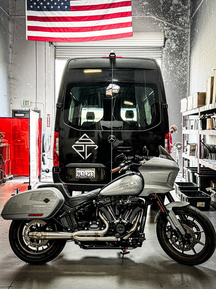 SP Concepts - 2018-Present M8 Softail - Mid Length Elsinore Exhaust