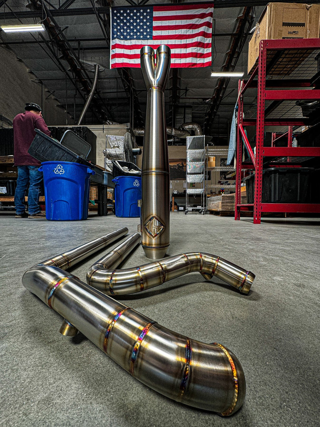 SP Concepts - 2018-Present M8 Bagger - Mid Length Elsinore Works Edition Exhaust