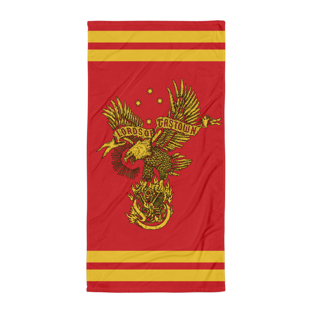 Fire Bird Beach Towel - Red
