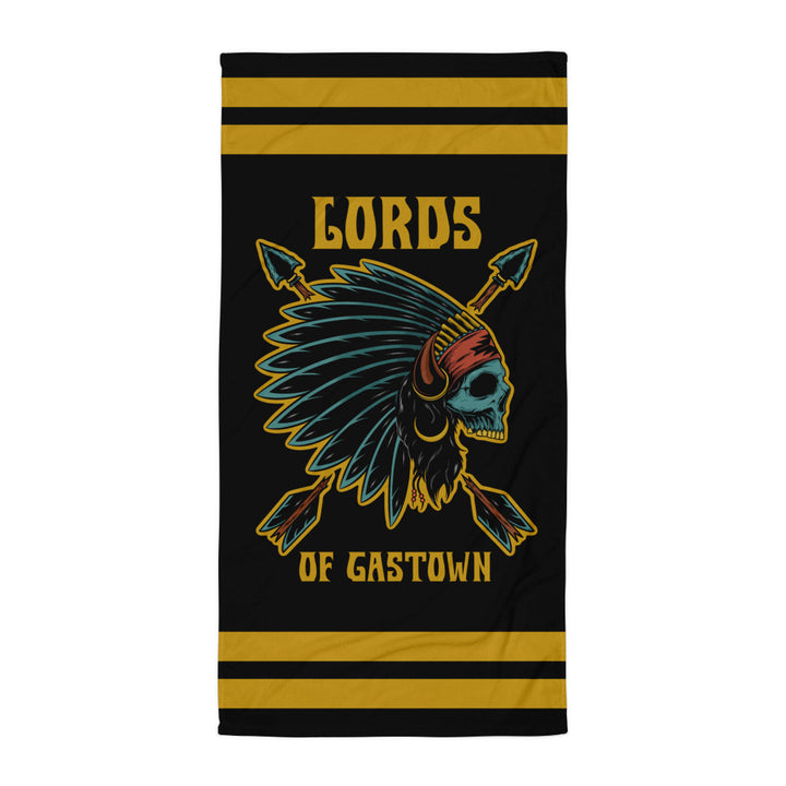 Chief Rocka Beach Towel - Vintage Black