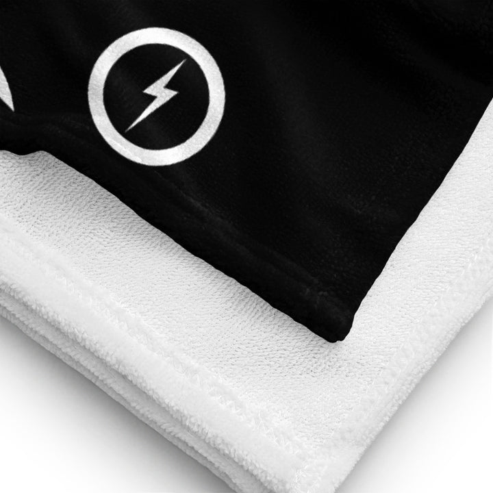 Garage Co Beach Towel - Black