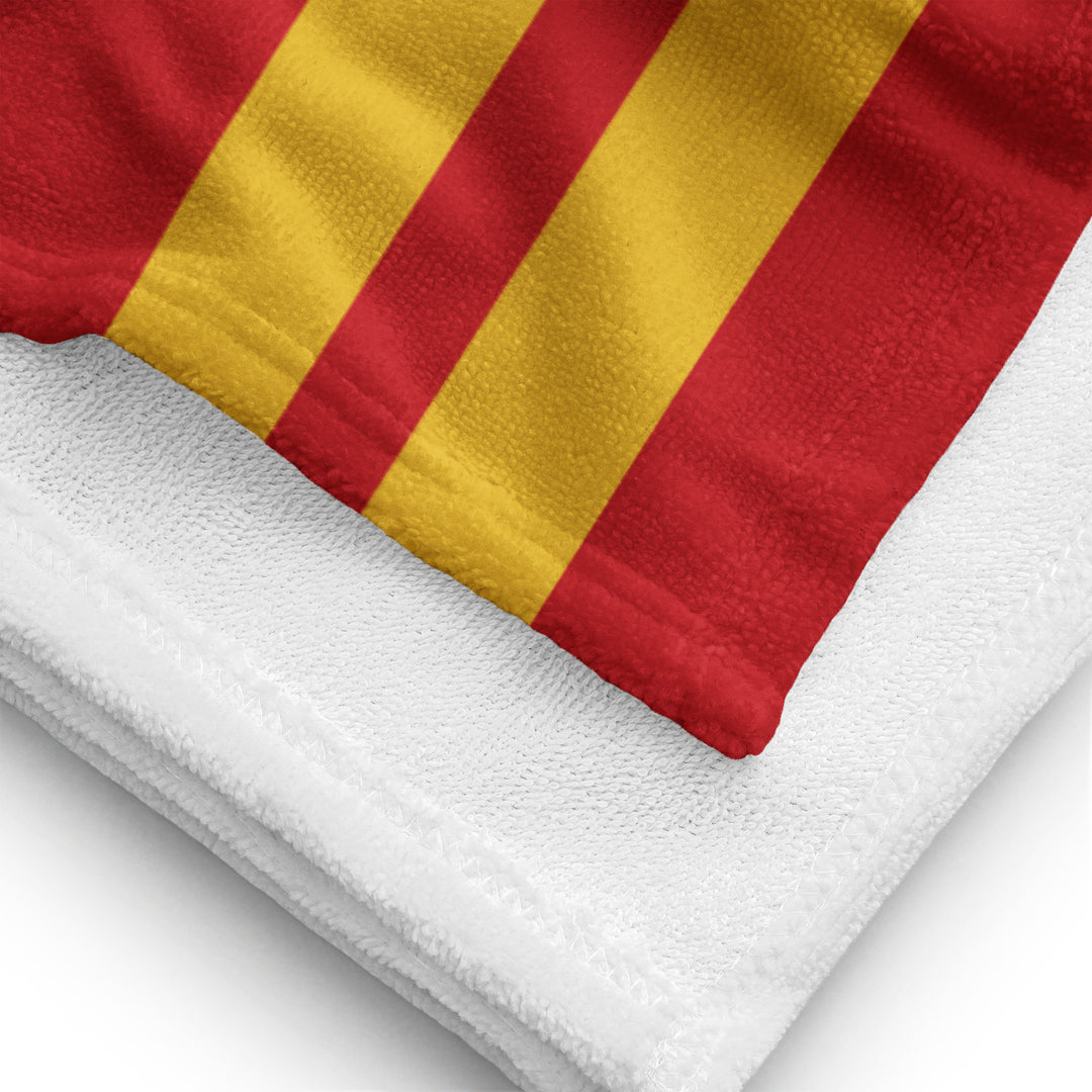 Fire Bird Beach Towel - Red