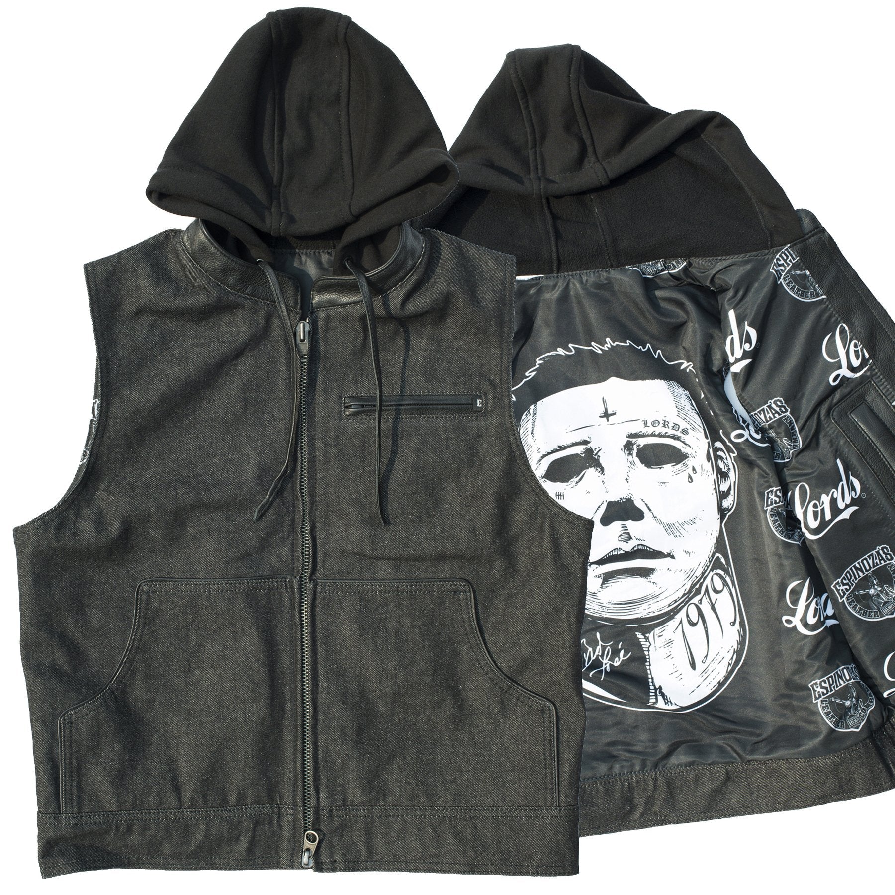 Lords X Espinoza Slashtown Vest - Black – Lords Of Gastown