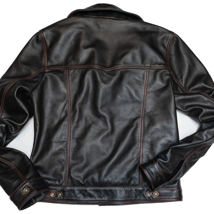 Chaqueta Steazy Ryder Cruiser de cuero negro