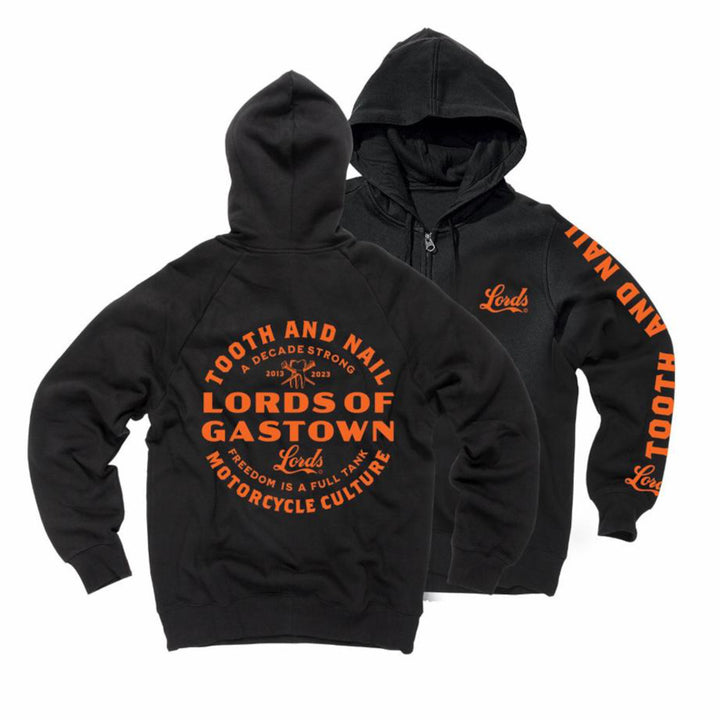 Tooth & Nail Zip Up Hoodie