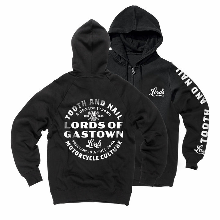 Tooth & Nail Zip Up Hoodie