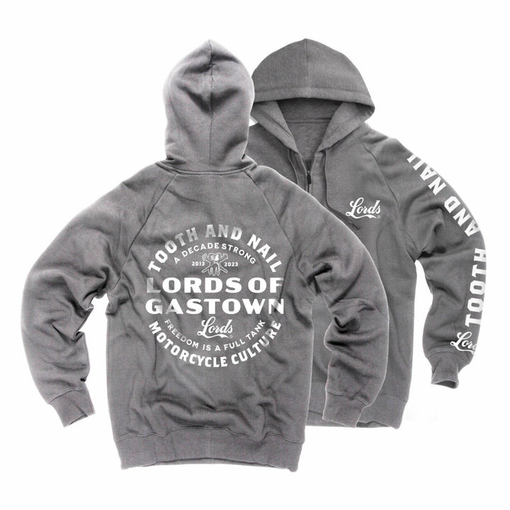 Tooth & Nail Zip Up Hoodie