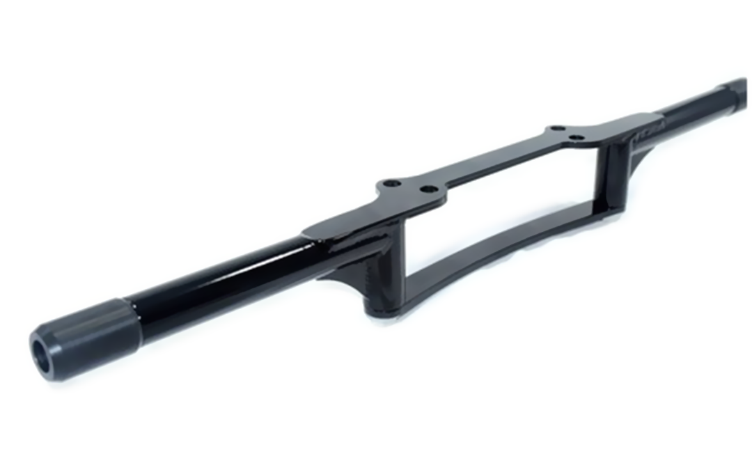 Barra de protección para reposapiés BUNG KING para pasajero - Dyna (06 y posteriores)