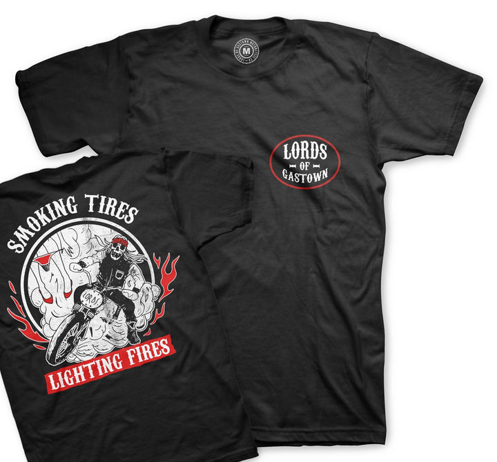 Smoking Tires Tee