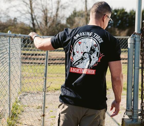 Smoking Tires Tee