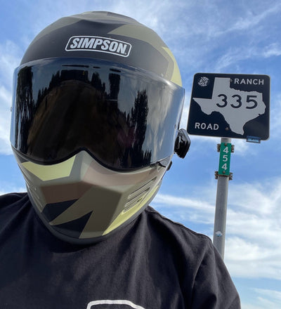 Simpson Limited Edition Ghost Bandit Helmet