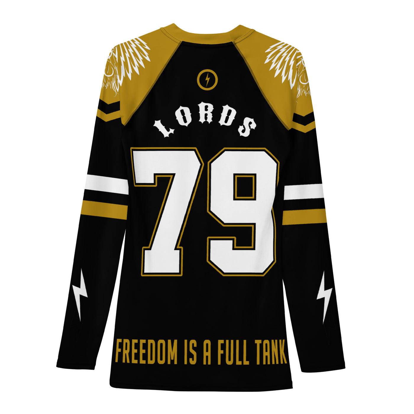 Chief Rocka Rash Guard - Vintage Black