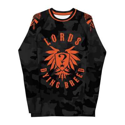 Pure Blood Wind Guard Jersey - Black Camo/Orange