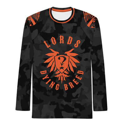 Pure Blood Wind Guard Jersey - Black Camo/Orange