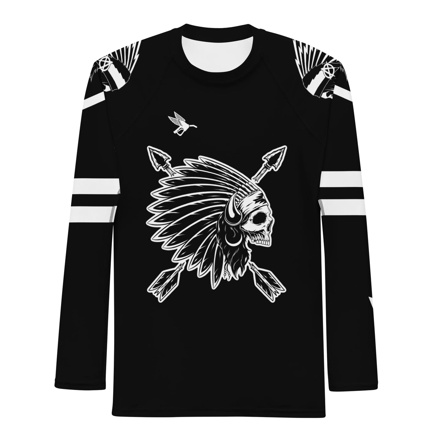 Chief Rocka Rash Guard - Black