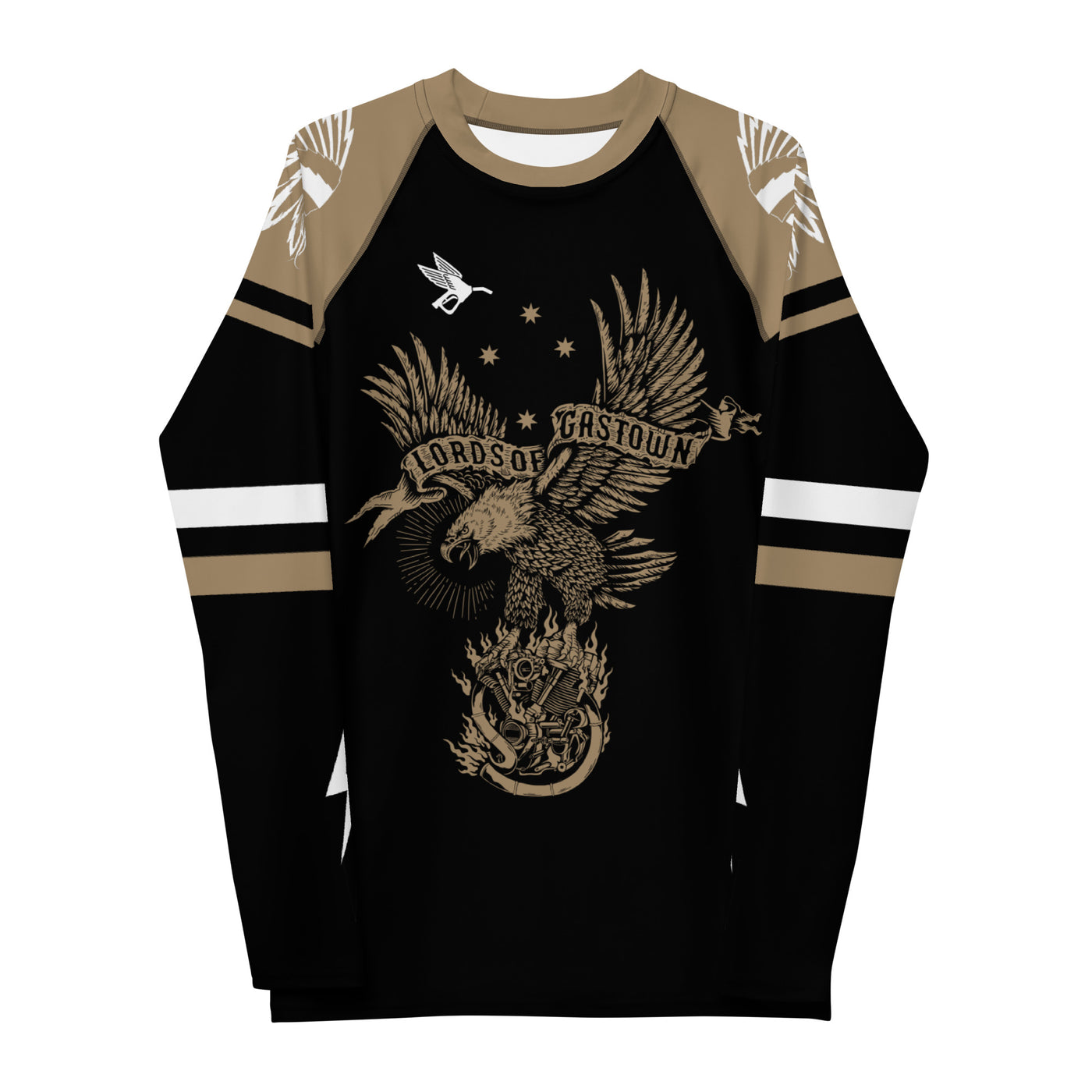 Fire Bird Rash Guard - Black