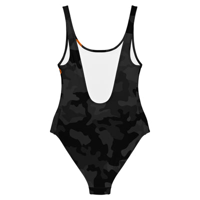 Team Lords Swimsuit - Black Camo/Orange