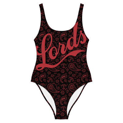 Team Lords Swimsuit - Black/Red Bandana