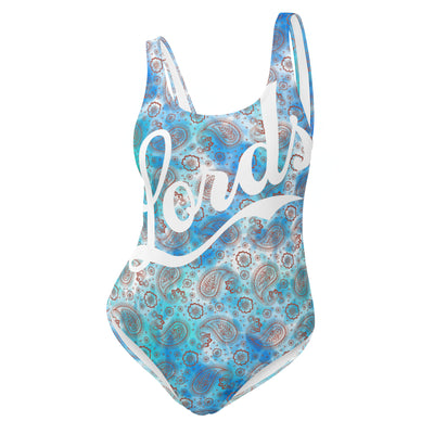 Team Lords Swimsuit - Blue Tie Dye Bandana