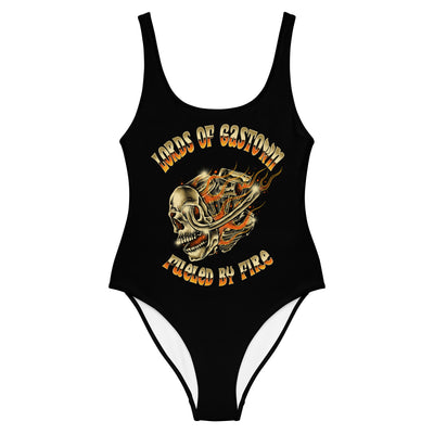 Fueled By Fire Swimsuit - Black