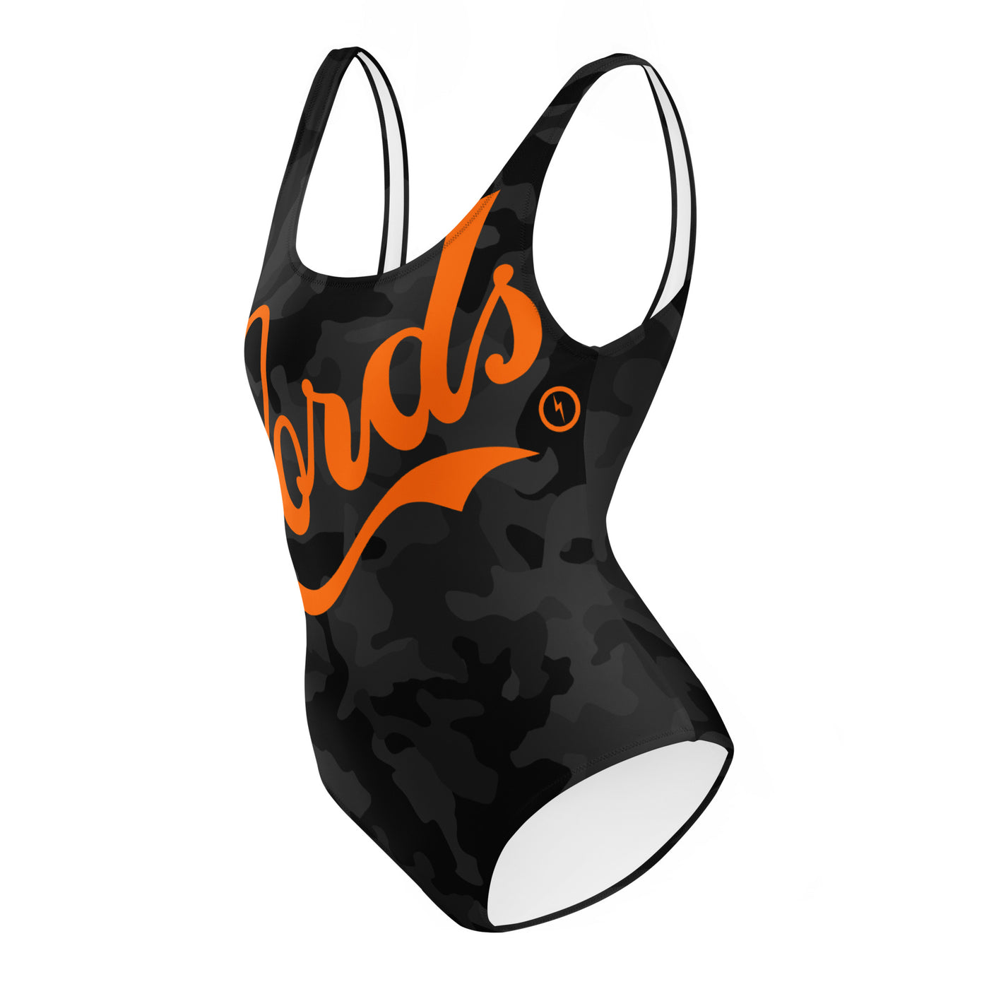 Team Lords Swimsuit - Black Camo/Orange