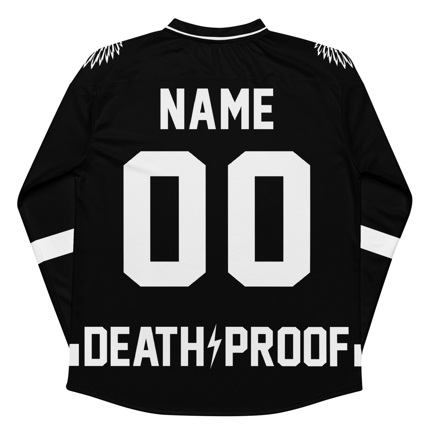 Custom Tomahawk Hockey Jersey - Black