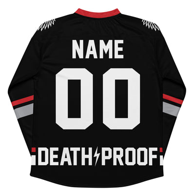 Custom Team Lords Hockey Jersey - Black