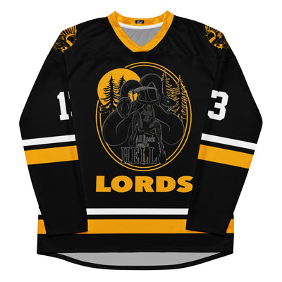 2 Snakes 1 Girl Hockey Jersey - Black