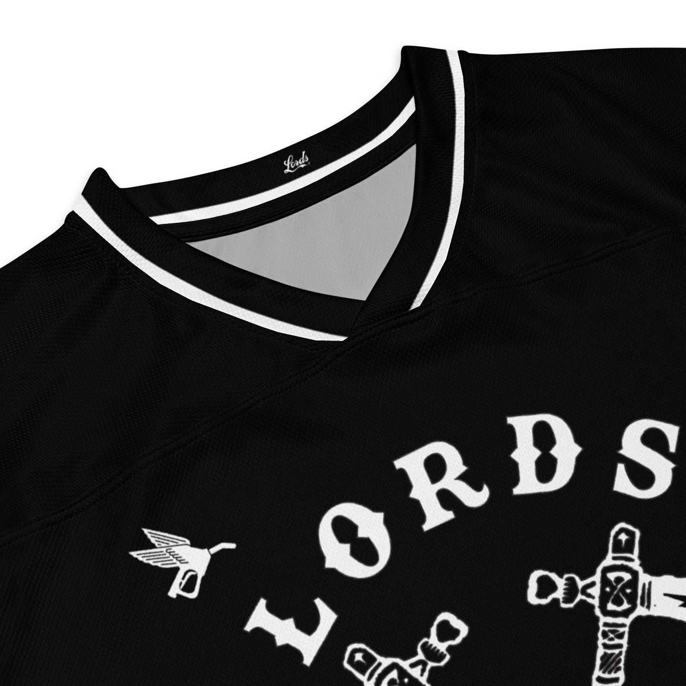 Custom Tomahawk Hockey Jersey - Black