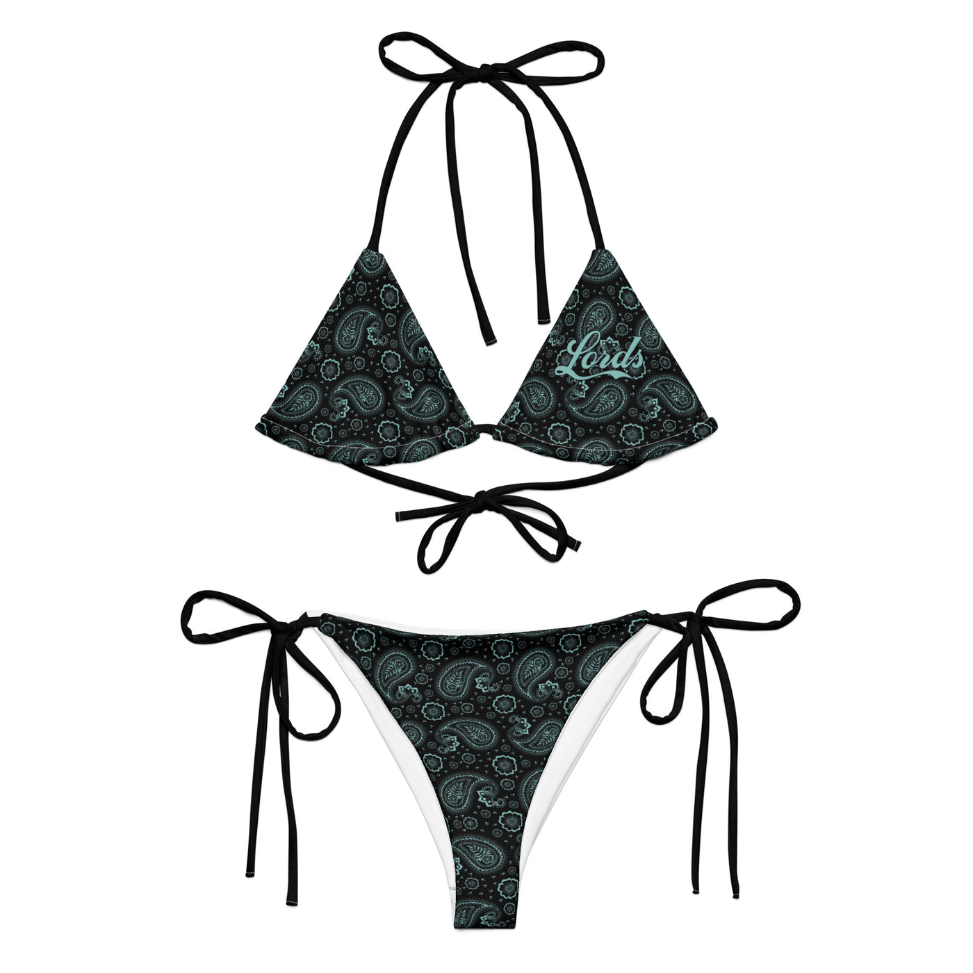 Lords String Bikini - Baja Blue Bandana