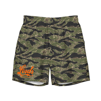 Team Lords Swim Trunks - Tiger Camo