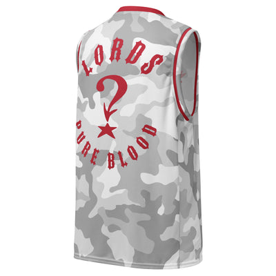 Pure Blood Hardwood Jersey - White Camo/Red