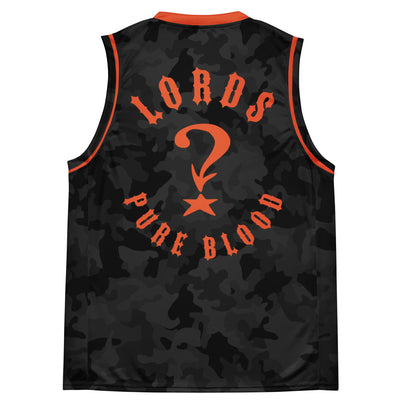 Pure Blood Hardwood Jersey - Black Camo/Orange