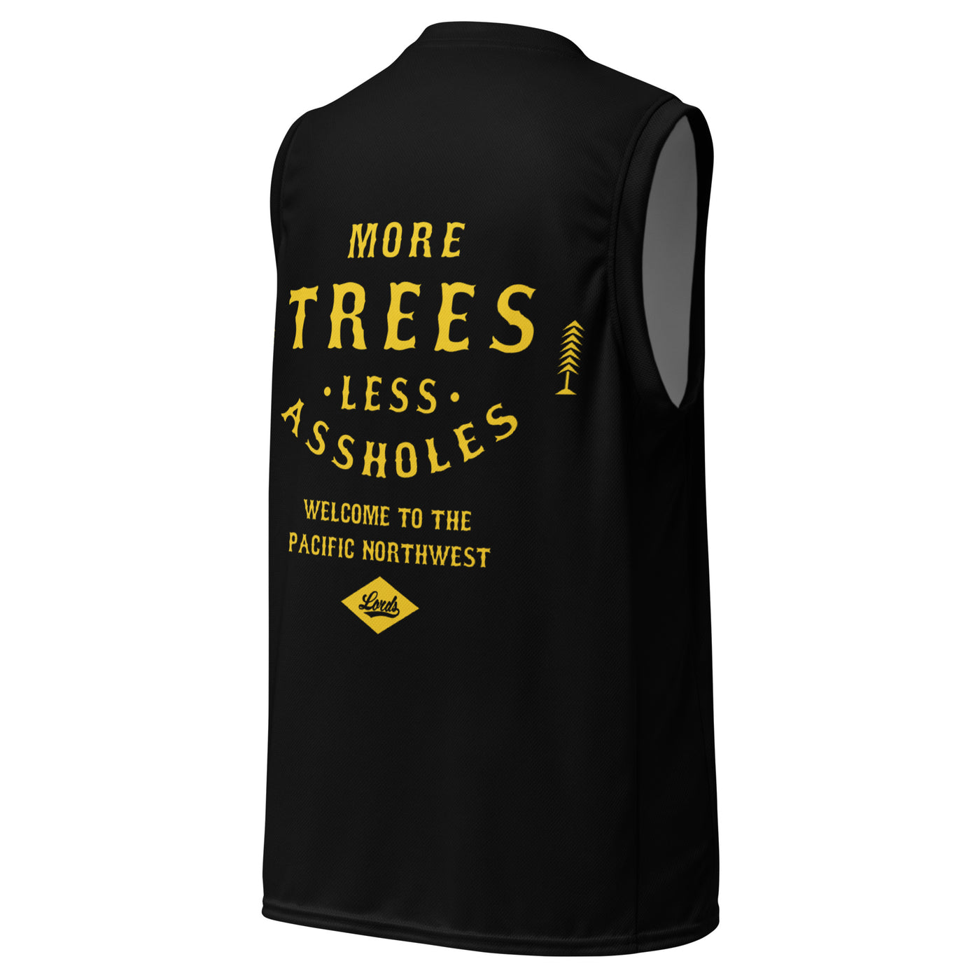 Lords x More Trees Hardwood Jersey - Black/Yellow