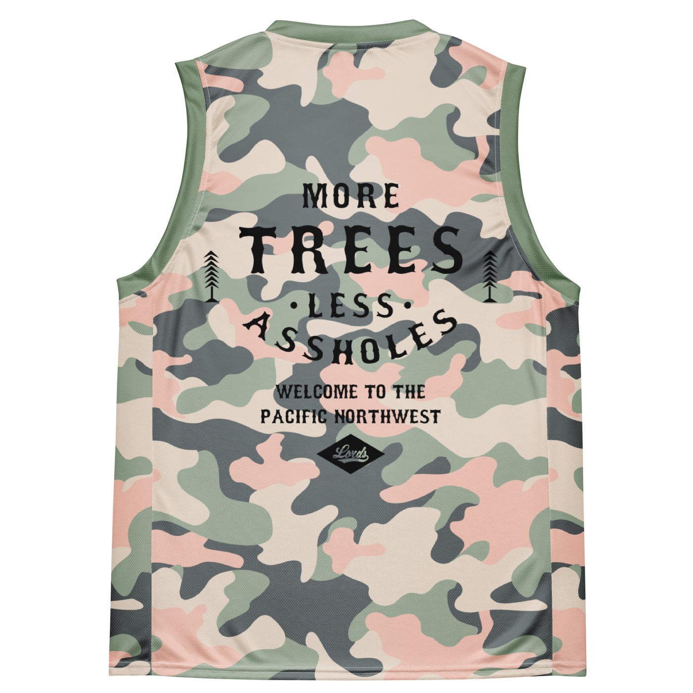 Women's Lords x More Trees Hardwood Jersey - Pink Camo