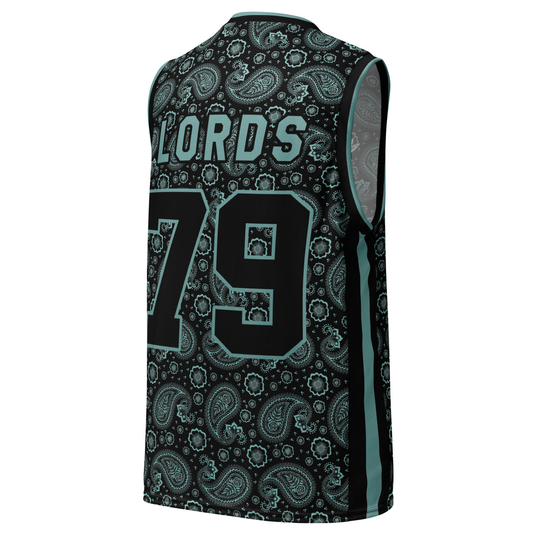 Chief Rocka Hardwood Jersey - Baja Blue Paisley