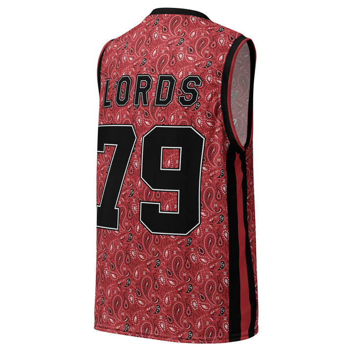 Chief Rocka Hardwood Jersey - Red Paisley