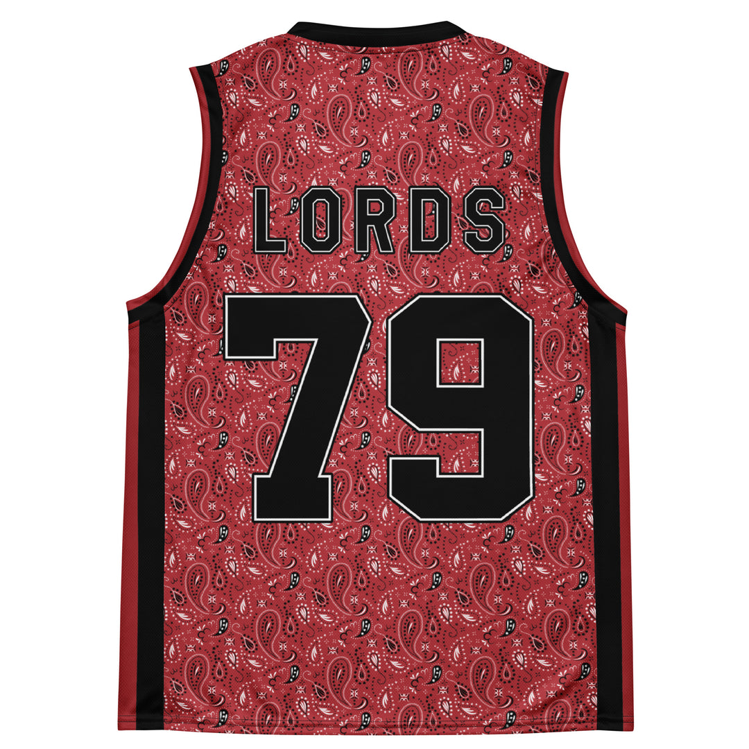 Chief Rocka Hardwood Jersey - Red Paisley