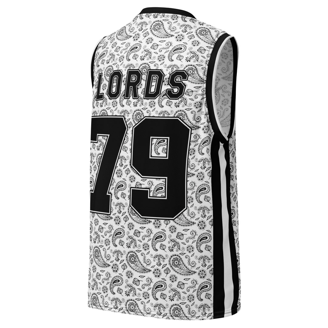 Chief Rocka Hardwood Jersey - White Paisley