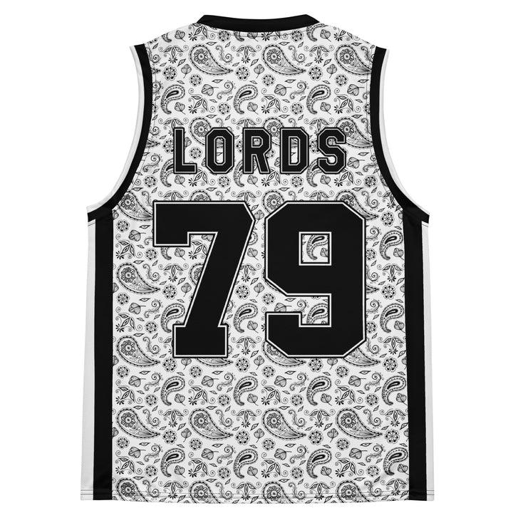 Chief Rocka Hardwood Jersey - White Paisley