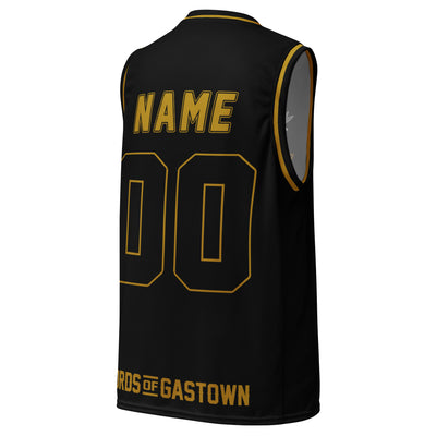 Custom Chief Rocka Hardwood Jersey - Vintage Black