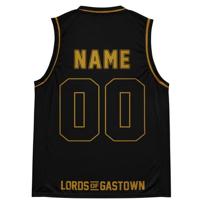 Custom Chief Rocka Hardwood Jersey - Vintage Black