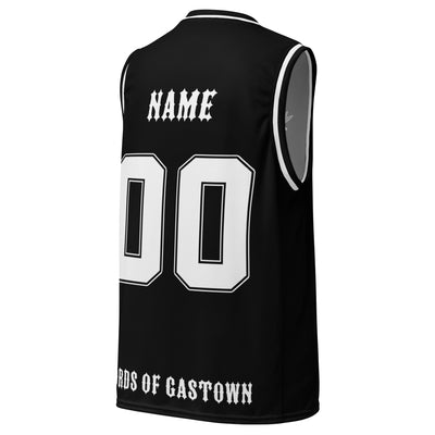 Custom G.O.A.T. Hardwood Jersey - Black