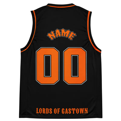Custom OG Chief Hardwood Jersey - Black/Orange