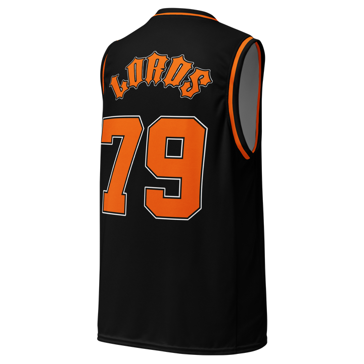 Camiseta personalizada OG Chief Hardwood - Negro/Naranja